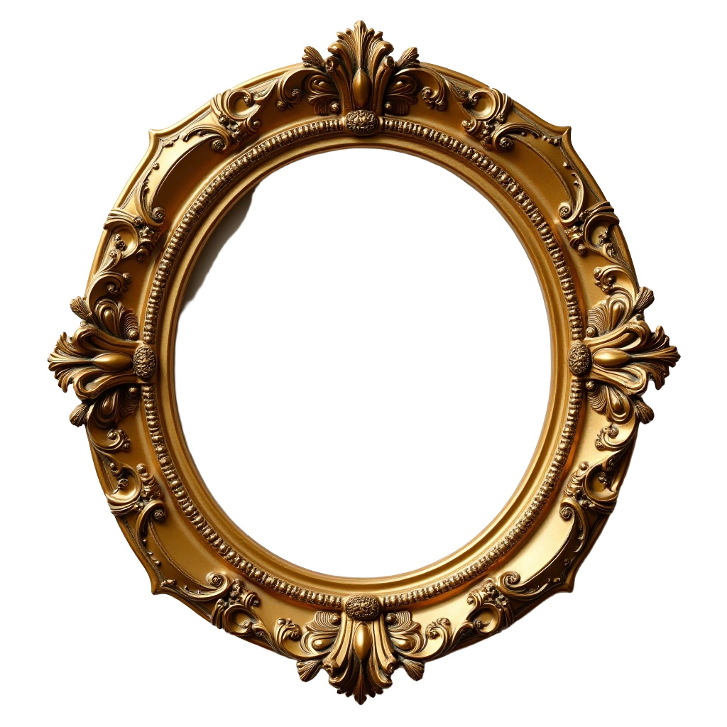 Ornate Gold Picture Frame